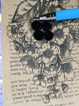 پیرسینگ گوش زنانه پایتخت مدل PS806 مگنتی مجموعه 2 عددی