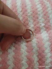 تجریه خرید انگشتر ژوپینگ مدل رینگ حلقه ساده 5mm