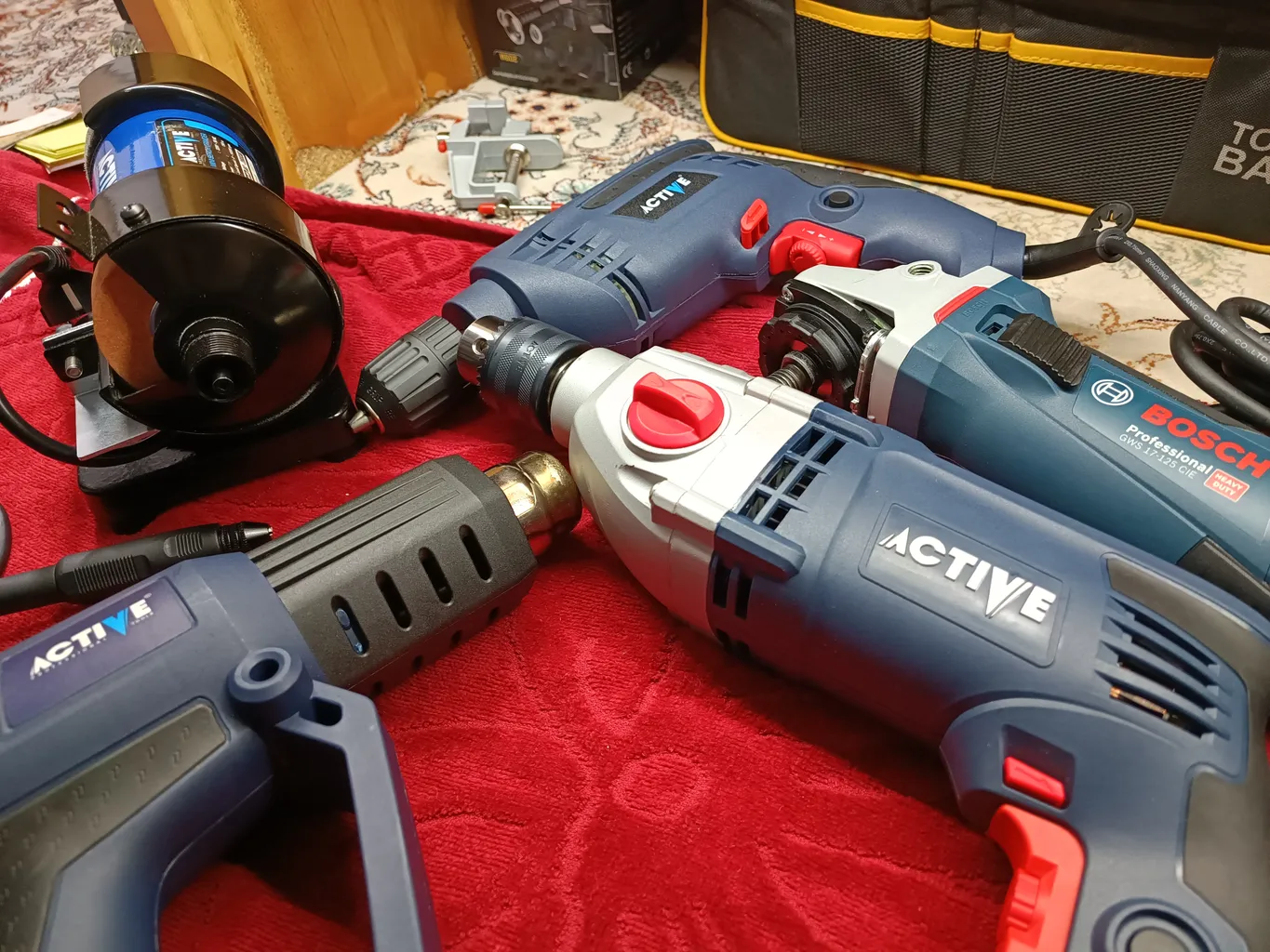 سنگ سنباده اکتیو تولز مدل AC-2803G