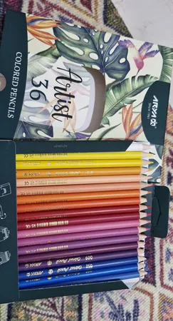 مداد رنگی 36 رنگ آریا مدل آرتیست