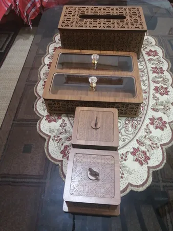 جعبه دستمال کاغذی کد 808