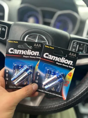 باتری نیم قلمی کملیون مدل Super Heavy Duty بسته 6 عددی