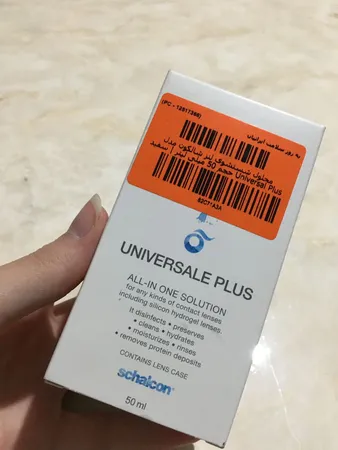 محلول شستشوی لنز شالکون مدل Universal Plus حجم 50 میلی لیتر