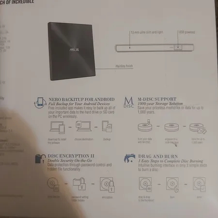 درایو DVD اکسترنال ایسوس مدل ZenDrive