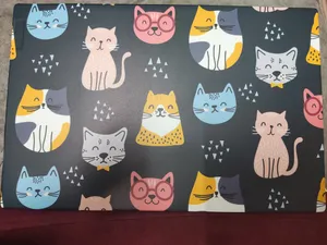 تجریه خرید استیکر لپ تاپ توییجین و موییجین طرح حیوانات کد 24 مناسب برای لپ تاپ 15.6 اینچ به همراه برچسب حروف فارسی کیبورد