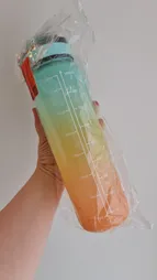 قمقمه دوچرخه مدل پاستیلی نی دار گنجایش 0.8 لیتر