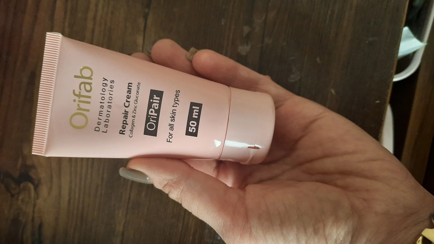 کرم ترمیم کننده پوست اوری فاب کد 001 حجم 50 میلی لیتر