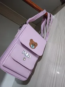 تجریه خرید کیف رودوشی دخترانه مدل خرسی