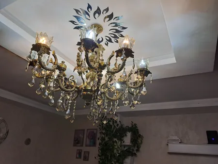 لوستر 10 شعله چشمه نور مدل M3414-5-5-A