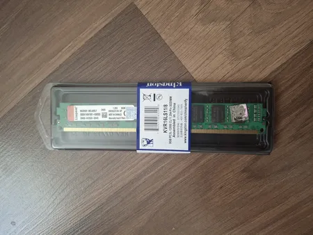 رم دسکتاپ DDR3 تک کاناله 1600 مگاهرتز CL11 کینگستون مدل KVR16N11/8 PC3-12800 ظرفیت 8 گیگابایت