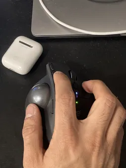 ماوس بی سیم لاجیتک مدل MX ERGO TRACKBALL