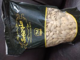 تخمه کدو گوشتی بوداده بی نمک منوچهری- 450 گرم