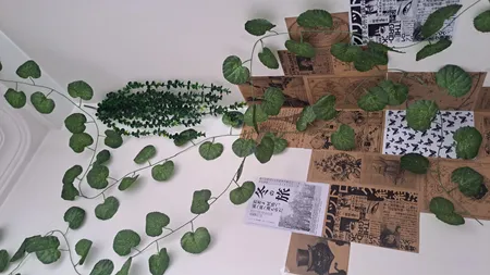 گل مصنوعی مدل ریسه انگور کد PAL-4040 بسته 2 عددی