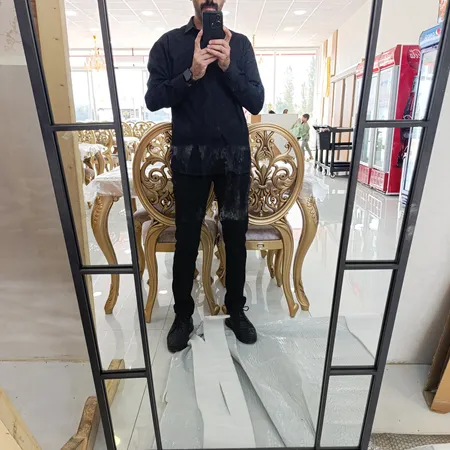 آینه مدل قدی گنبدی فلزی کد ERC18080