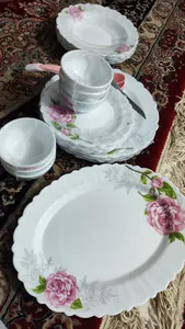 تجریه خرید سرویس غذا خوری 25 پارچه آیروپال طرح کنگره مدل مهکامه