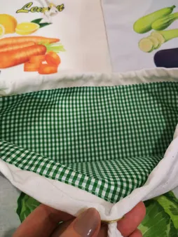 کیسه سبزی مدل میوه بسته 5 عددی