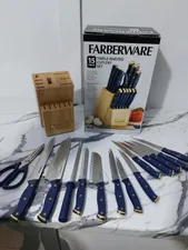 تجریه خرید سرویس چاقو آشپزخانه 15 پارچه مدل Farberware