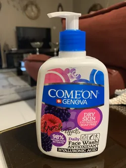 ژل شست‌وشوی صورت کامان مدل DRY حجم 500 میلی‌لیتر