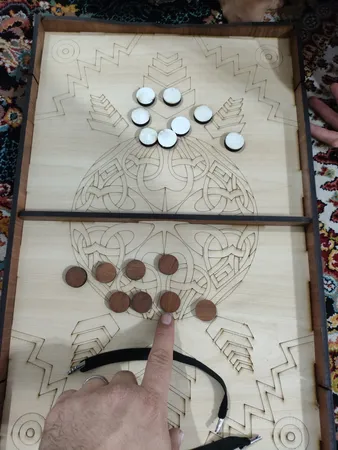 بازی فکری شوت انگشتی مدل کهکشان