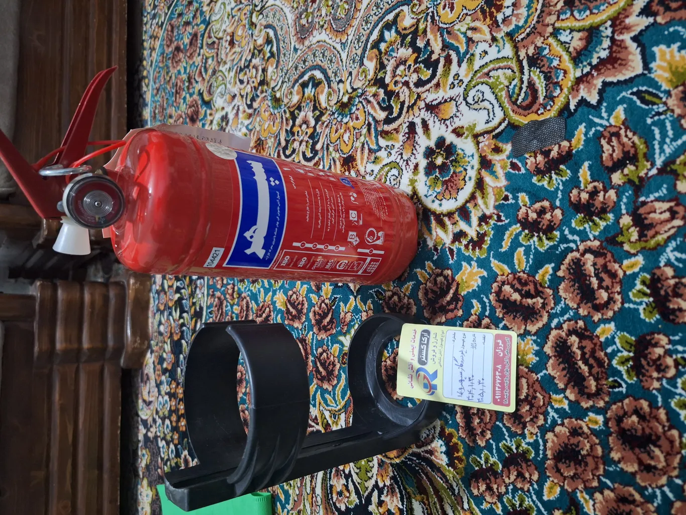 کپسول آتش نشانی سپهر مدل 1 وزن 1 کیلوگرم