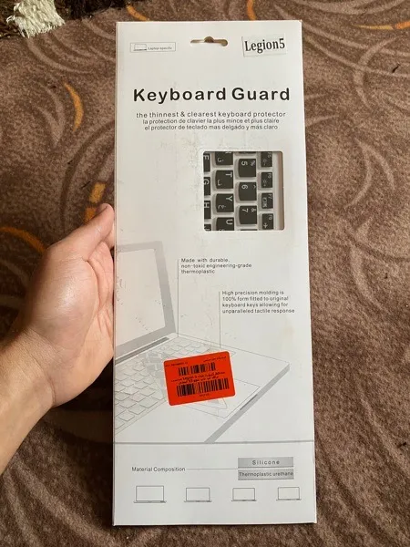 محافظ کیبورد مدل Legion 5 مناسب برای لپ تاپ لنوو 15 اینچی