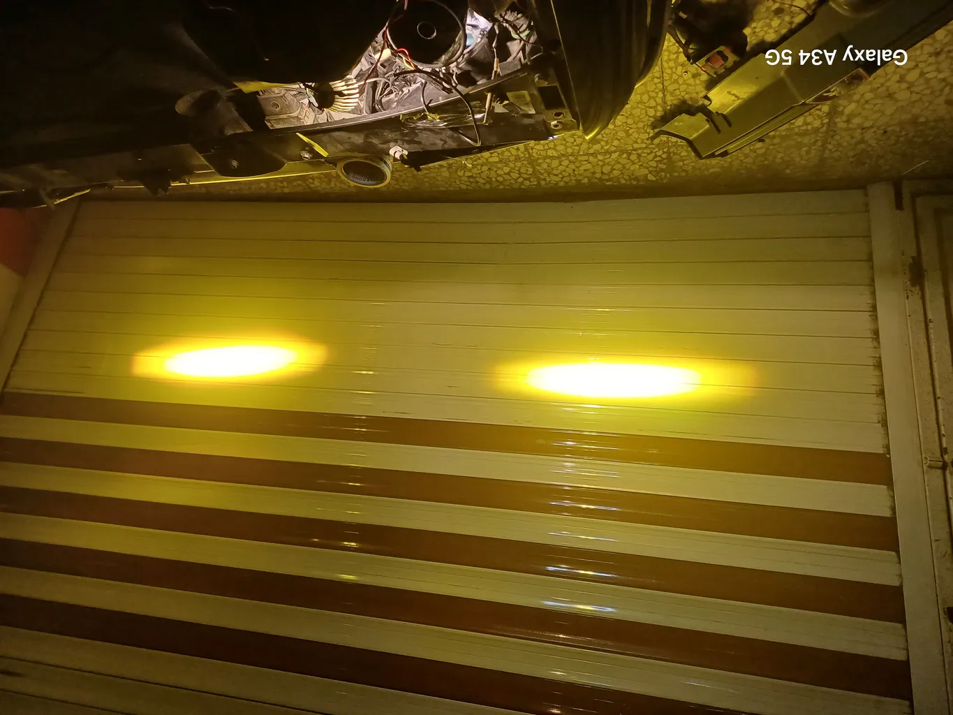 پروژکتور دو کنتاکت خودرو کد eko 60 مدل جغدی فلزی