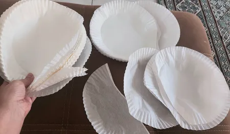 کاغذ روغنی سرخ کن مدل ایر فرایر pe795 بسته 100 عددی