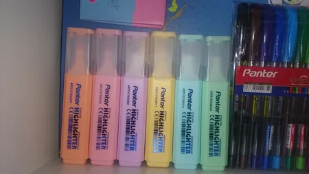 ماژیک علامت گذار پنتر مدل pastel بسته 6 عددی