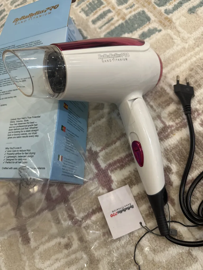 سشوار مسافرتی 1600 وات بای بابیلیس پرو مدل BP-1080