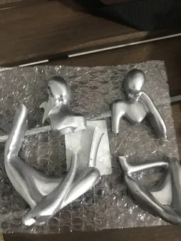 مجسمه سنگی مدل تندیس تفکر بسته 3 عددی