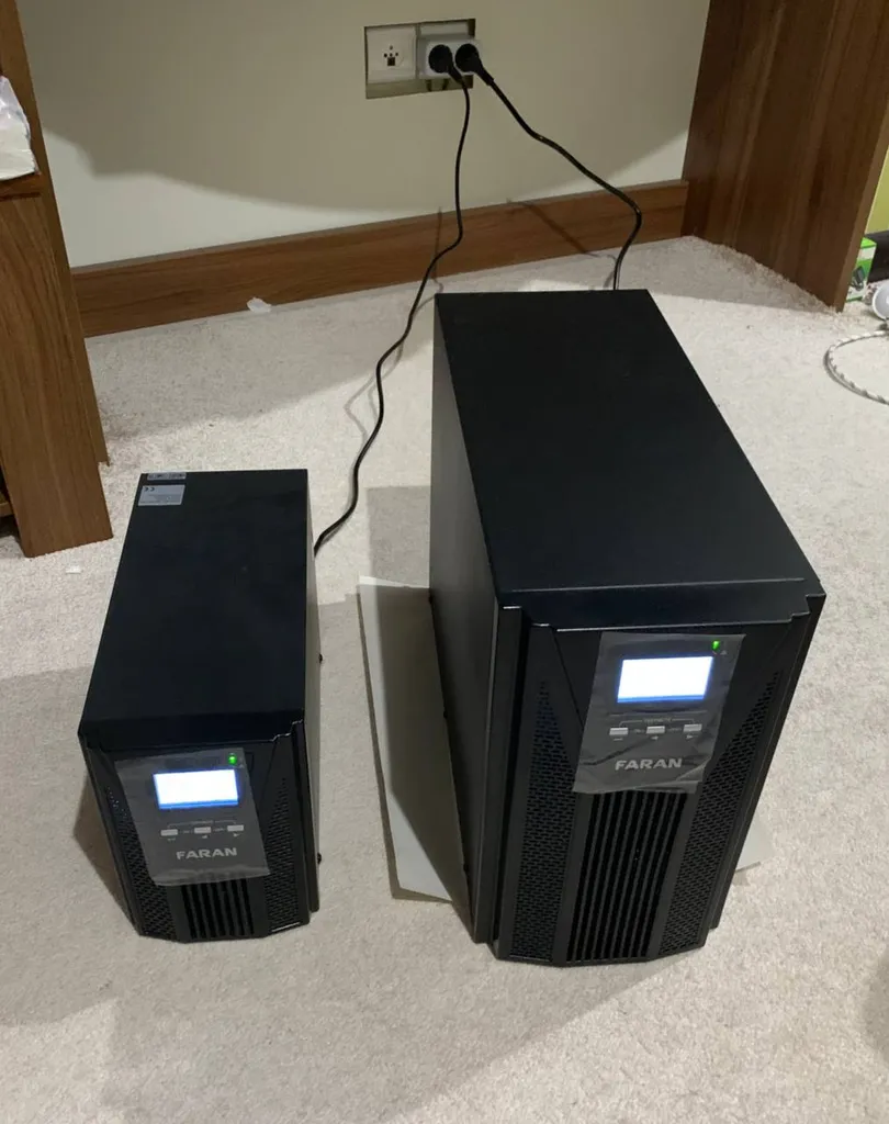 یو پی اس فاران مدل Titan Plus ظرفیت 1KVA باتری داخلی یو پی اس فاران مدل Titan Plus ظرفیت 1KVA باتری داخلی