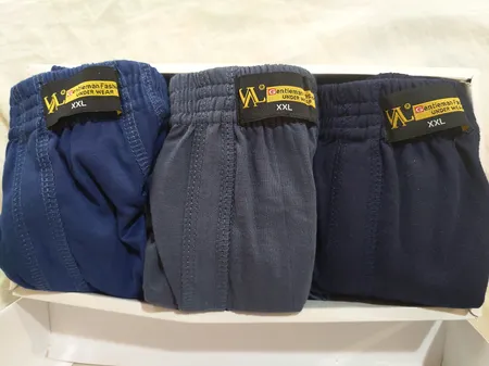 شورت مردانه وال مدل پادار کد V-t-01-635 بسته 3 عددی