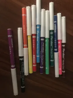 ماژیک رنگ آمیزی 12 رنگ پارسیکار مدل JM 826-12