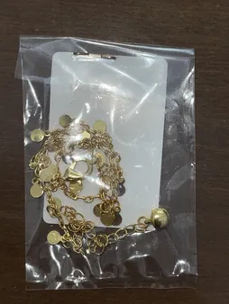 پابند زنانه مدل سکه ای کد 103