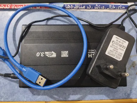 باکس تبدیل هارد HDD 3.5″ به USB3.0 مدل DX7502