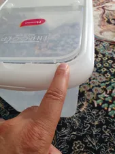 تجریه خرید ظرف برنج هوم کت کد 0729 ظرفیت 10 کیلوگرم