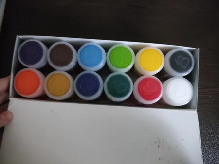 گواش 12 رنگ پارس مدل 0036