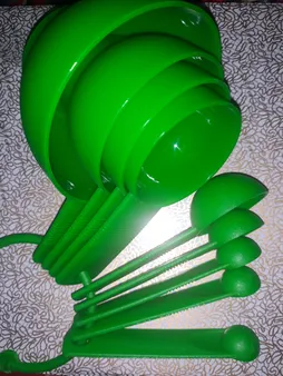 ست پیمانه اندازه گیری کد 8690 مجموعه 9 عددی