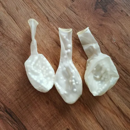 بادکنک تولد مدل باران بسته سه عددی