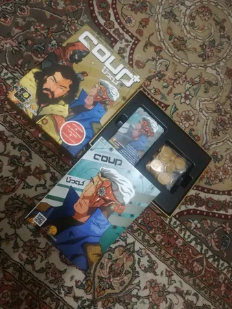 بازی فکری کودتا پلاس مدل coup plus