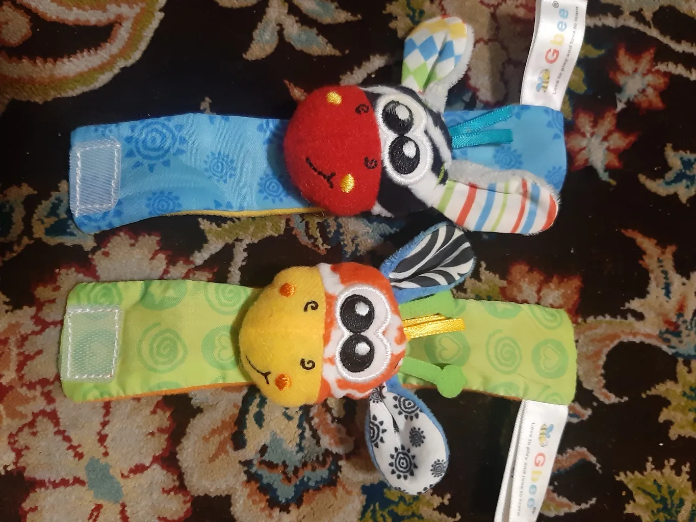 جغجغه ای  مدل مچبند زرافه مجموعه 2 عددی