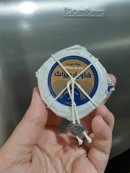 خاویار بلوگا امپریال میراث خاویار کاسپین ایرانیان - 15 گرم