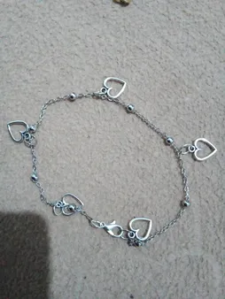 پابند زنانه مدل قلب کد HN1624