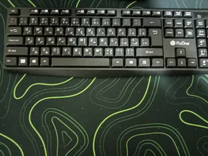 تجریه خرید کیبورد و ماوس بی سیم پرووان مدل PMK20W، سوئیچ ممبران، Full-size