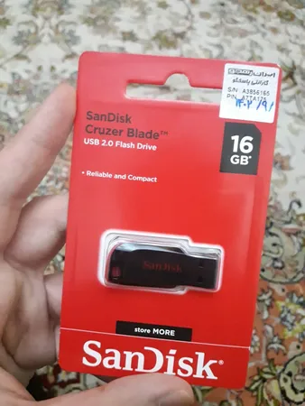 فلش مموری سن دیسک مدل Cruzer Blade CZ50 ظرفیت 16 گیگابایت با رابط USB 2.0