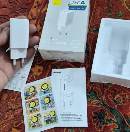 شارژر دیواری 40 وات بیسوس مدل GaN 5 Pro