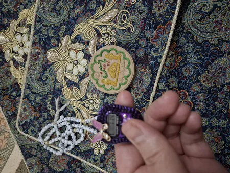 صلوات شمار مدل نگین دار کد R88