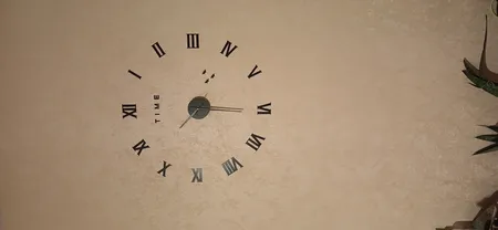 ساعت دیواری دکوراتیو مدل طرح رومی سایز 120