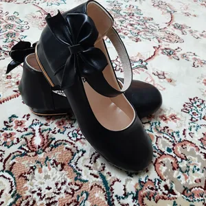 تجریه خرید کفش دخترانه مدل پاپیون کد SGF.BK.3351