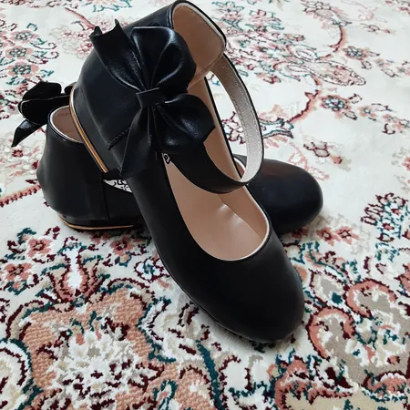 کفش دخترانه مدل پاپیون کد SGF.BK.3351